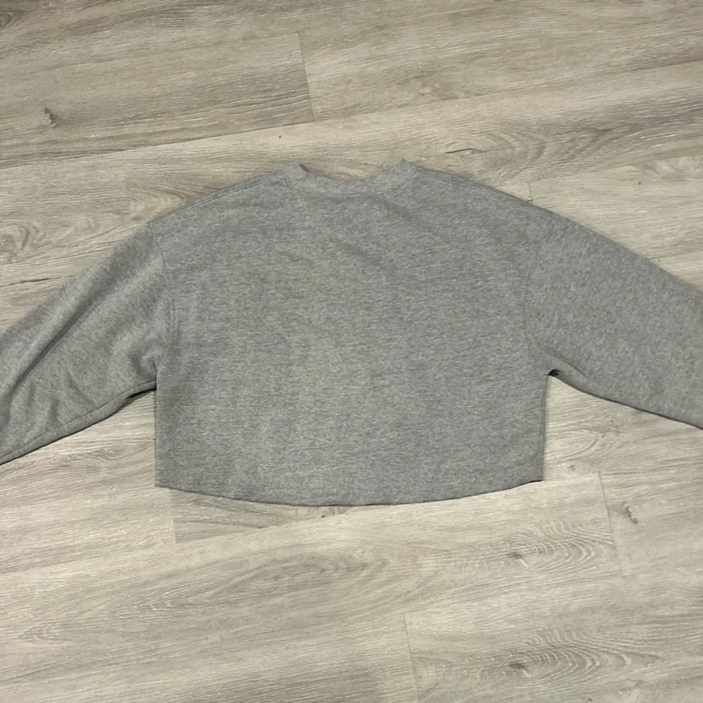 Wild Fable Gray Cropped Sweatshirt - Picture 2 of 4